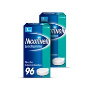 Produktabbildung: Nicotinell Lutschtabletten 1 mg Mint 2X96 St