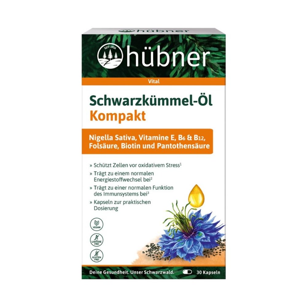 Hübner - Schwarzkümmel-Öl Kompakt 30 St