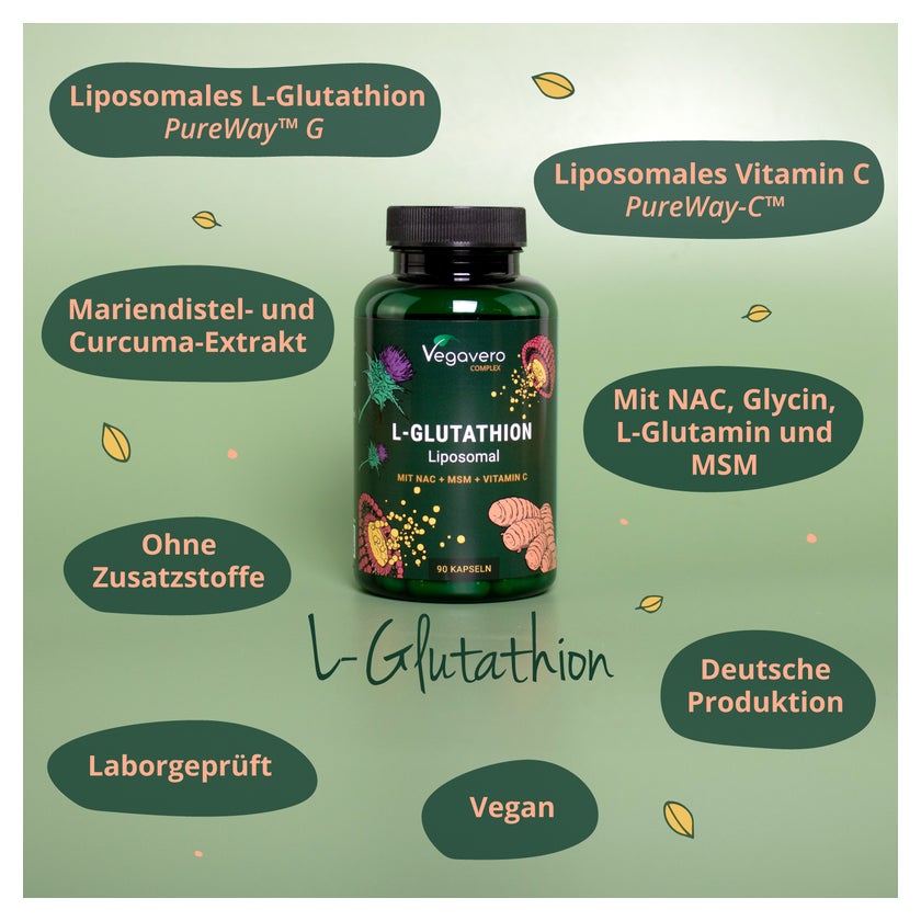 glutathione deutsch VEGAVERO L-Glutathion Complex 90 St online kaufen