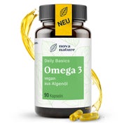 NovaNature Omega 3 vegan (DHA & EPA) aus Algenöl 90 St