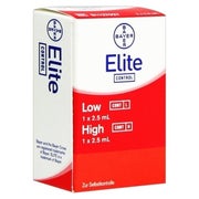 Elite Kontrolllösung Hoch/niedrig 6 ml