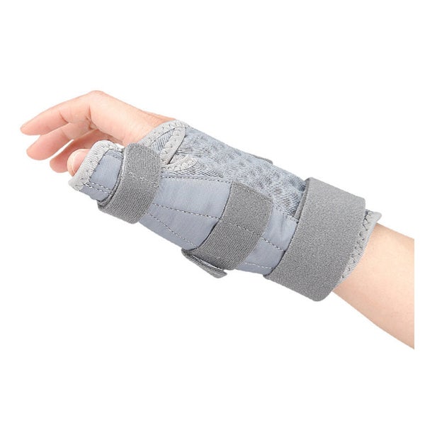 COOL-i Daumenbandage Grau mit Handgelenkstütze 1 St
