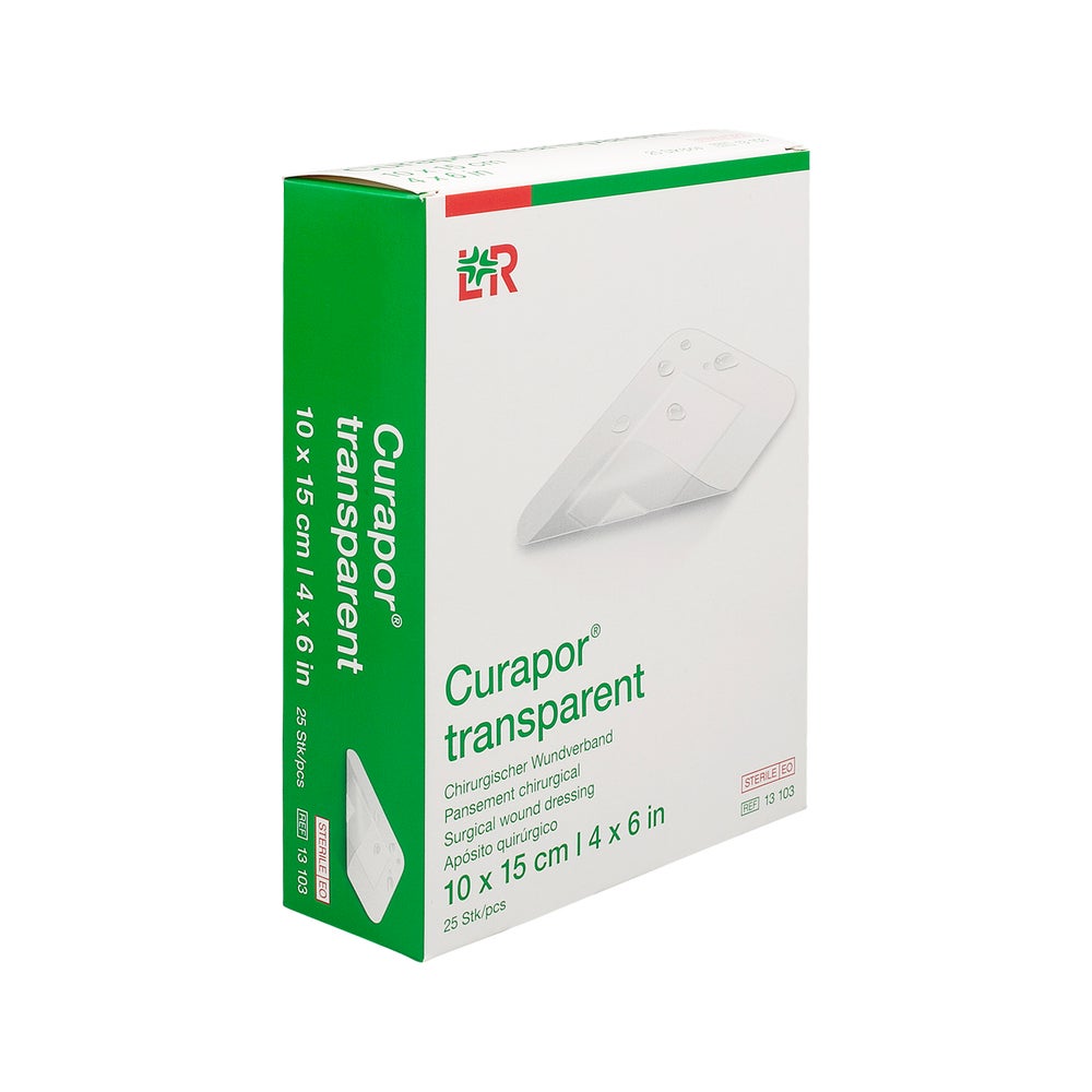 Curapor Wundverband Steril transparent 1 25 St
