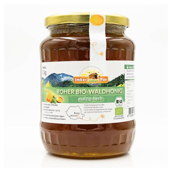 ImkerPur. Bio Waldhonig (roh) 1 kg