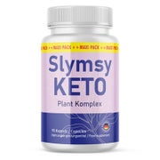 Slymsy Keto Kapseln | Ergänzung | Rezeptfrei 90 St