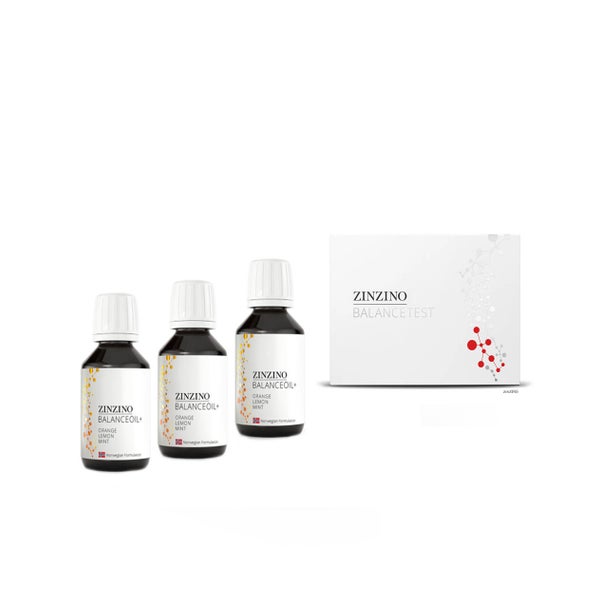 ZINZINO BalanceOil+ 3×100 ml OZM + BalanceTest – Set