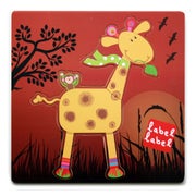 Label-Label Steckpuzzle / Holzpuzzle / Greifpuzzle Giraffe 1 St