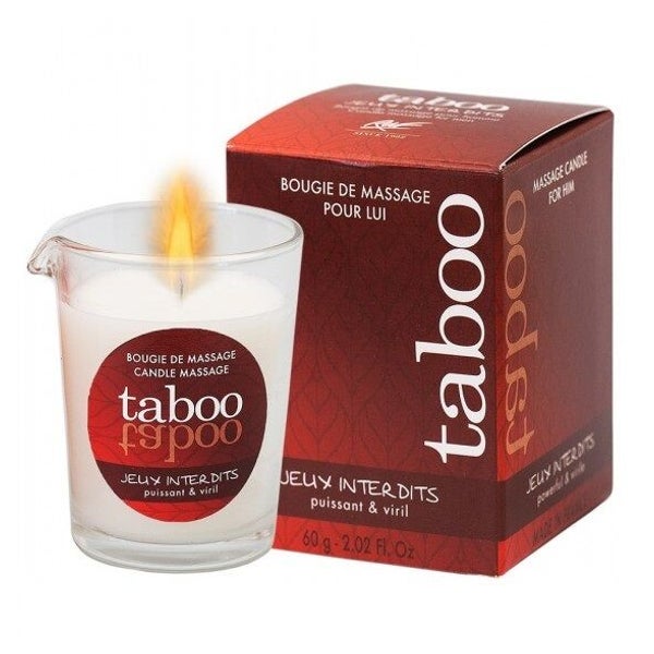 Ruf - Taboo-Massagekerze Wilde Flechte Aroma 60 g