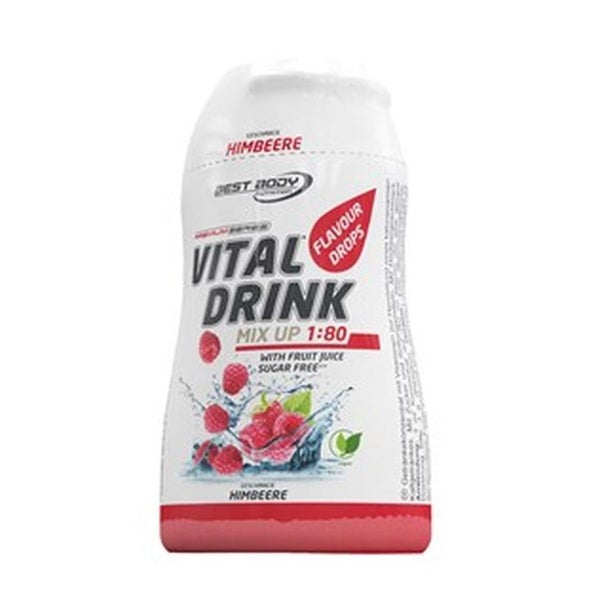 Best Body Vital Drink 1:80 - Squeeze Flasche Himbeere 48 ml
