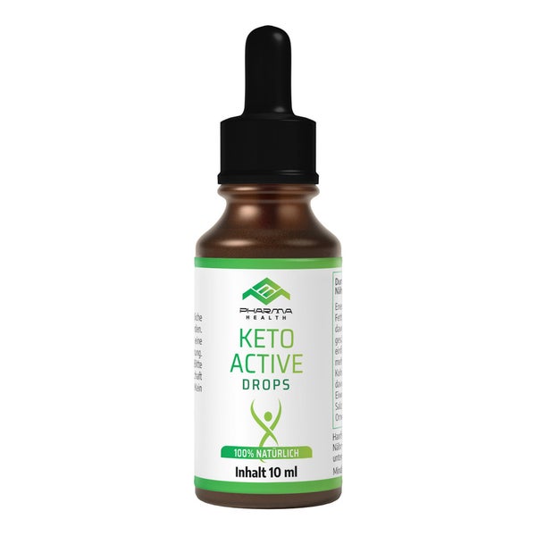 Pharma Health | Keto Active Drops | 100% Natürlich 10 ml