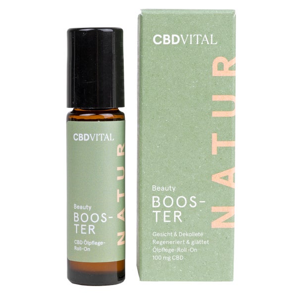 CBD VITAL Beauty Booster Roll-On für Gesicht und Dekolleté 10 ml