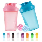 Protein Shaker 400ml auslaufsicher BPAfrei Sieb Skala 400ML 1 St