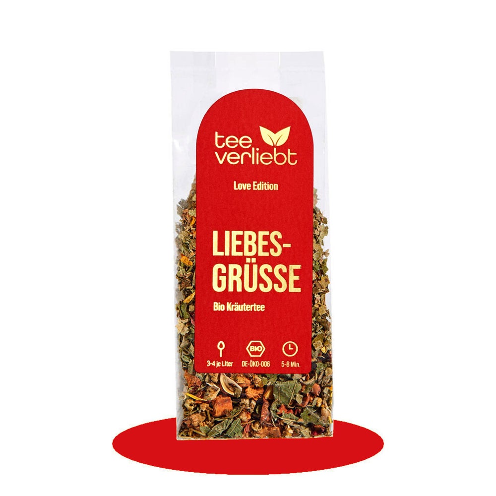 teeverliebt - Liebesgrüße BIO Kräutertee lose | Love Edition 50 g