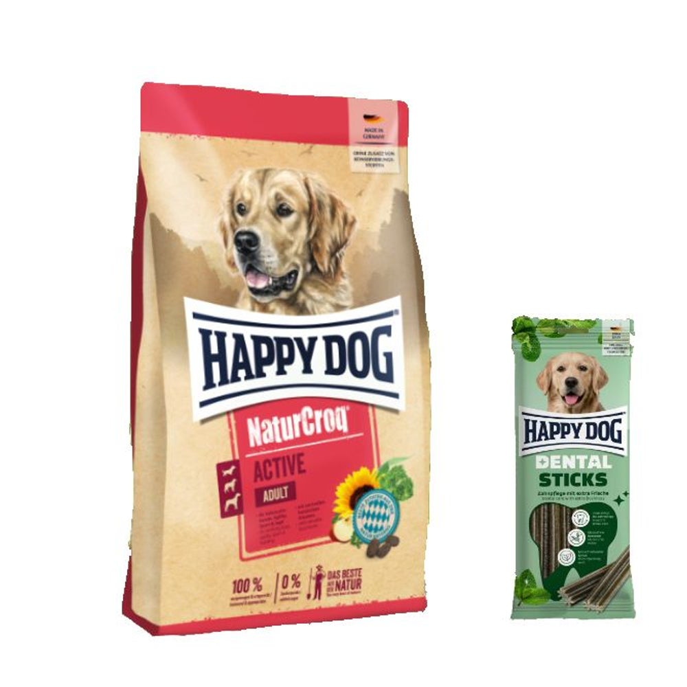 NaturCroq Active + Dental Sticks 15,13 kg