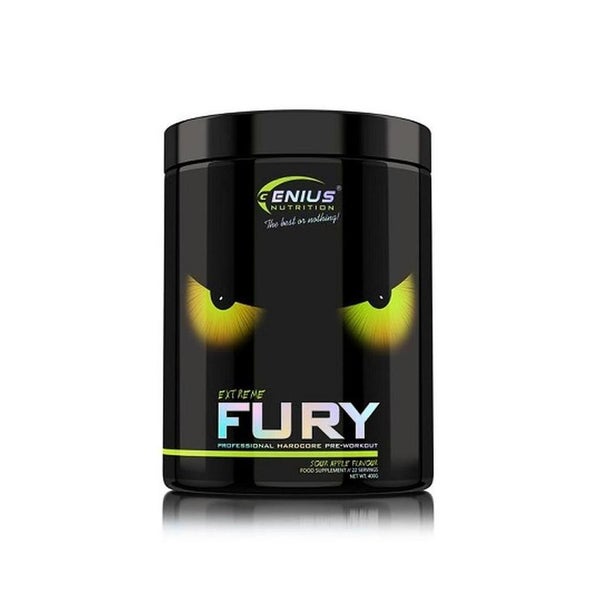 Genius Nutrition Fury Extreme Sour Apple 400 g