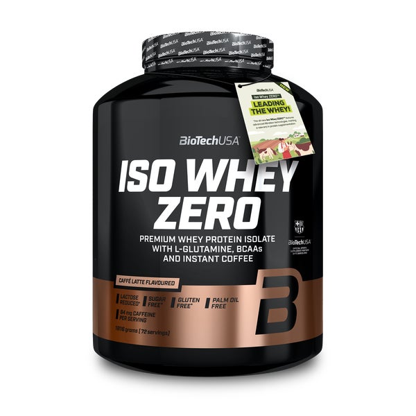 BioTech Iso Whey Zero - Caffe Latte 1.816 kg