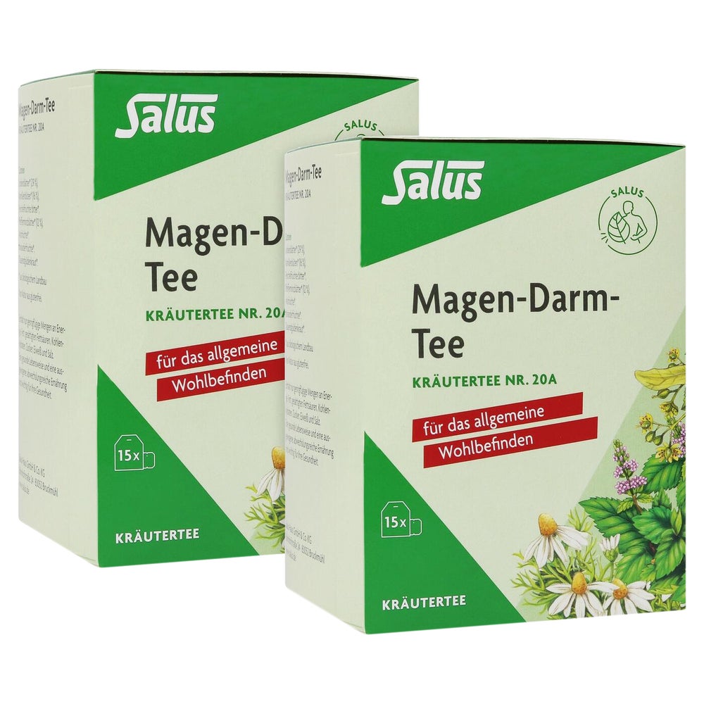 Magen DARM TEE Kräutertee Nr.20a Bio Sal 2X15 St
