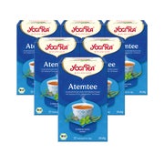 Yogi Tea - Atemtee Bio Kräuterteemischung | 6 x 30,6g 6x17 St