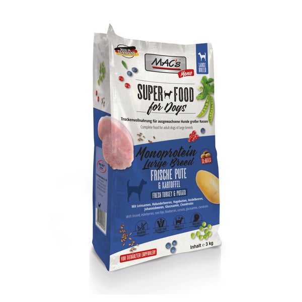 MAC's DOG - Monoprotein Large Breed 3 kg