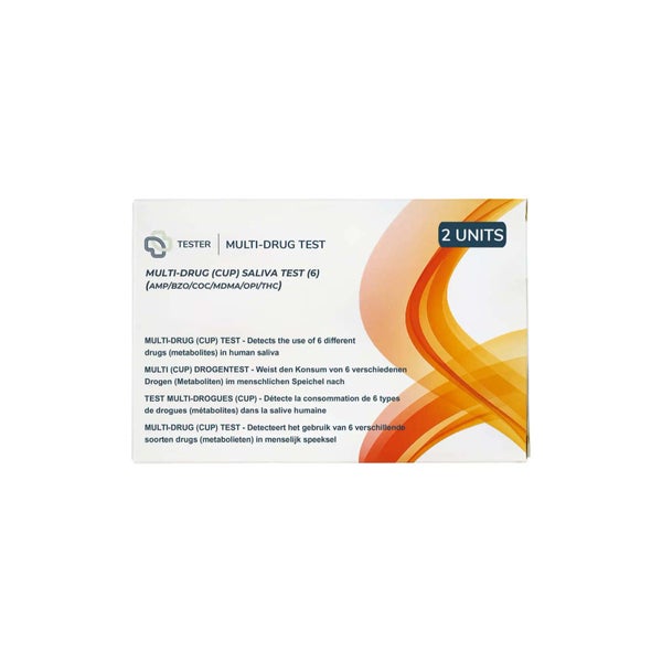 The Tester - Multi-Drug 6 Drug Screen Speichel-Selbsttest 1 St