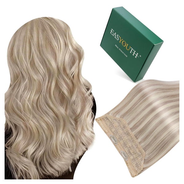 Extension Echthaar Blond Highlight Aschblond 35 CM 2-27 FP#1 1 St