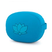 bodhi Meditationskissen OVAL, Dinkelfüllung, Stick Lotus 1 St