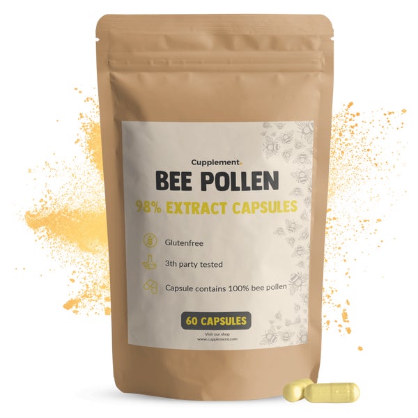 Cupplement - Bienenpollenextrakt  500mg - Kapseln 60 St