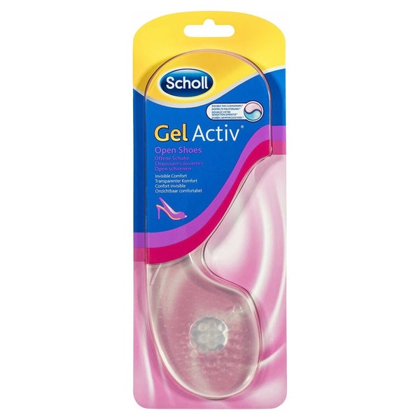 Scholl Einlegesohlen Gel Activ Damen offene Schuhe, 2 St