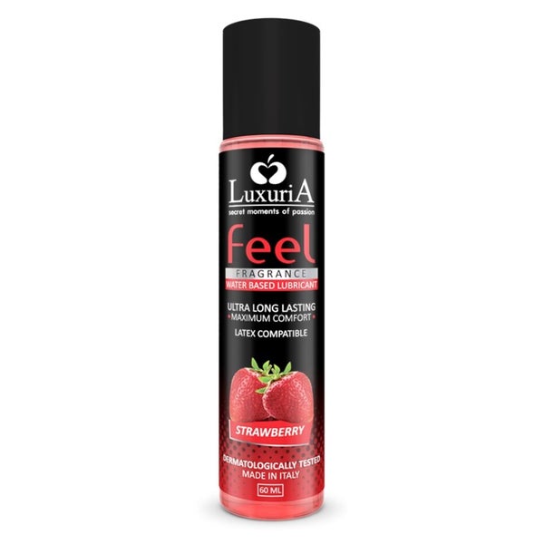 Intimateline - Luxuria Feel Gleitgel auf Wasserbasis Erdbeer 60 ml