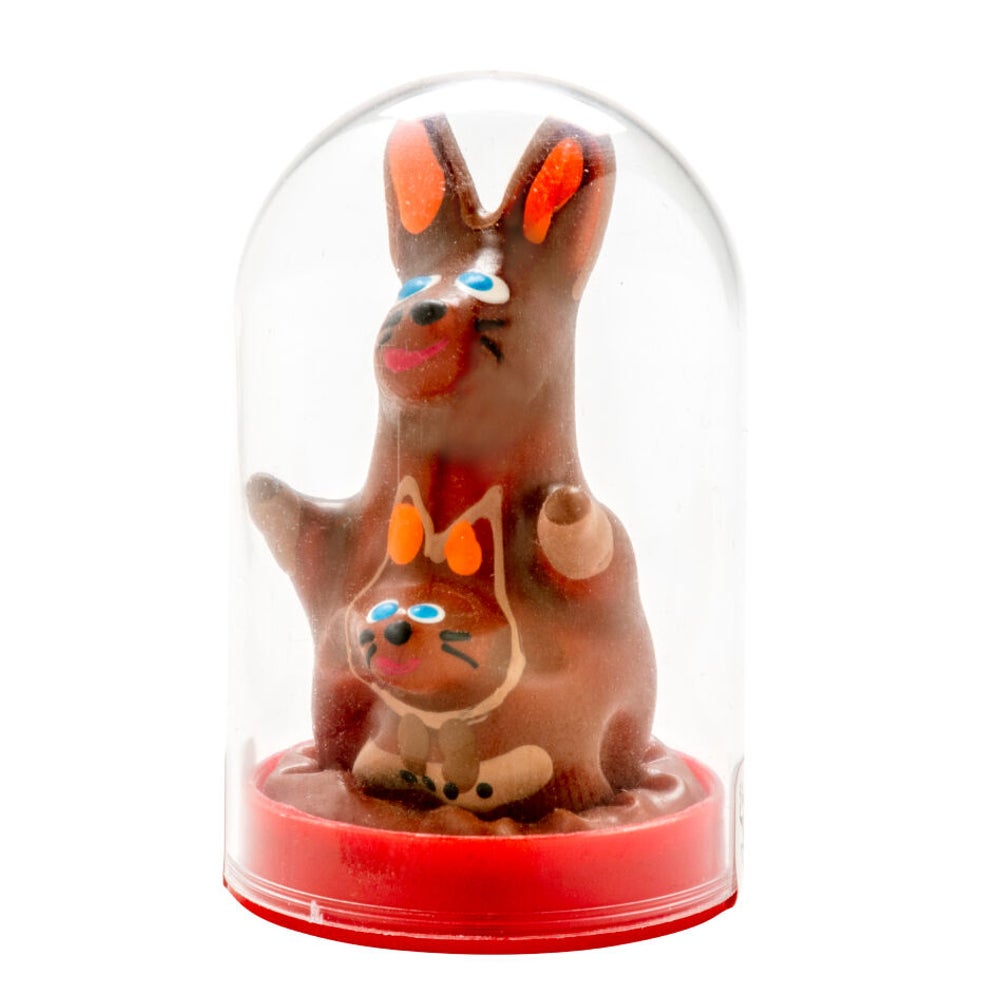 Scherzkondom «Känguru» – handbemalt, witziger Partygag (1 Stück) 1 St