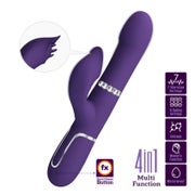 Pretty Love - "Zalin" Rabbit Vibrator mit Perlen 1 St
