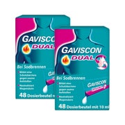 Produktabbildung: GAVISCON Dual Suspension Doppelpack 2X48X10 ml