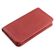 Etui "Pan" echtes Leder rot leer 1 St