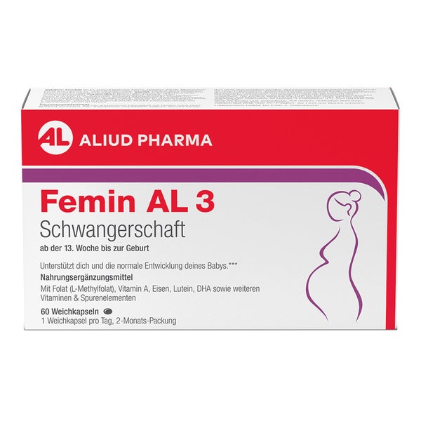 Femin Al 3 Schwangerschaft Weichkapseln 60 St
