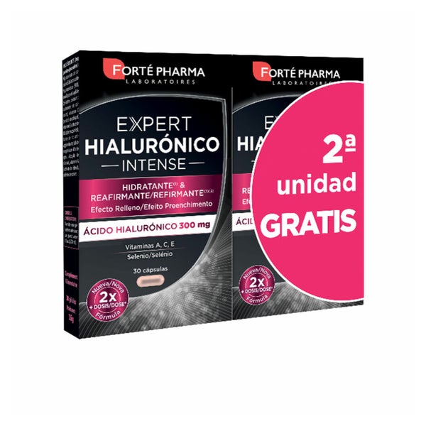 EXPERT HIALURÓNICO INTENSE hidratante & revitalizante 2 x 30 cápsulas