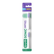 Produktabbildung: Gum Sonic Ortho Ersatzbürstenköpfe 2 St
