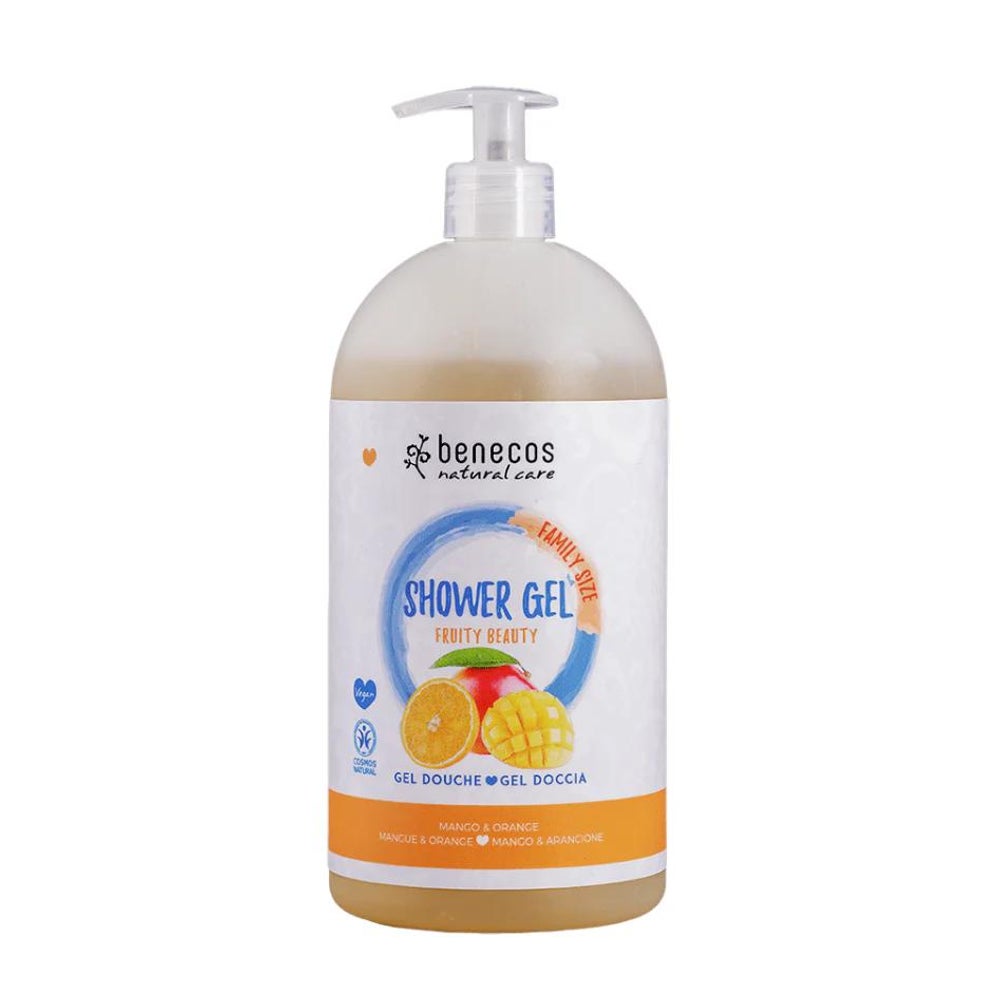 benecos FRUITY BEAUTY Shower Gel Family Size Bio 950 ml