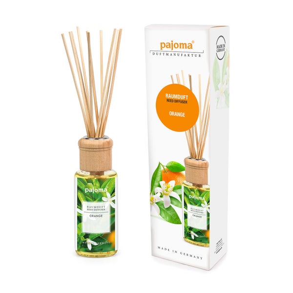 pajoma® Raumduft 100 ml inkl. Duftstäbchen, Orange 100 ml