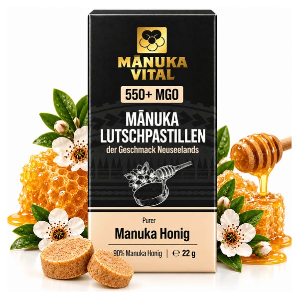 Manuka Vital Manuka Lutschpastillen MGO 550+ 22 g