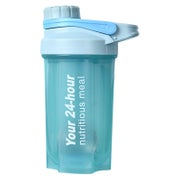 Protein Shaker 600ML Eiweiß Shaker Supplement Shakes Sieb Me 1 St