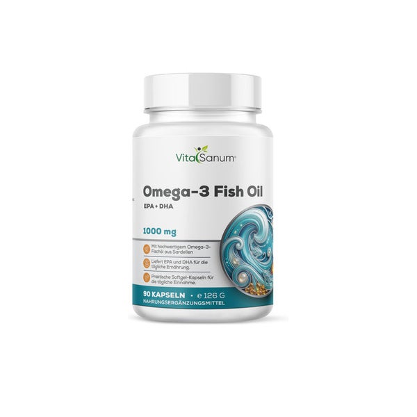 VitaSanum® Omega-3 Fischöl-Kapsel Tagesportion 126 g