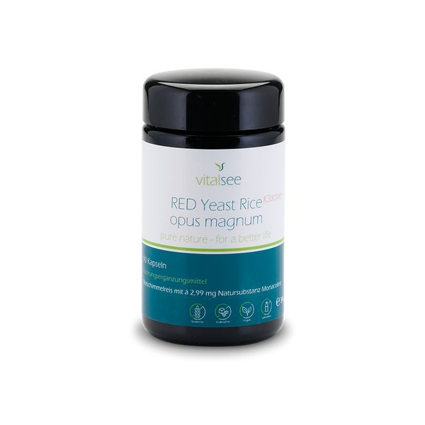 Vitalsee RED YEAST RICE K3 active Extrakt opus magnum 90 St