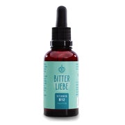 Produktabbildung: BitterLiebe - Vitamin B12 Tropfen hochdosiert - 500µg B12 pro Tagesdosis - doppelt aktiv mit Methylcobalamin und Adenosylcobalamin - unterstützt die Blutbildung * und das Nervensystem * 1x 50 ml