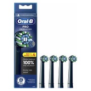 Oral-B Cross Action replacement head 4 units black