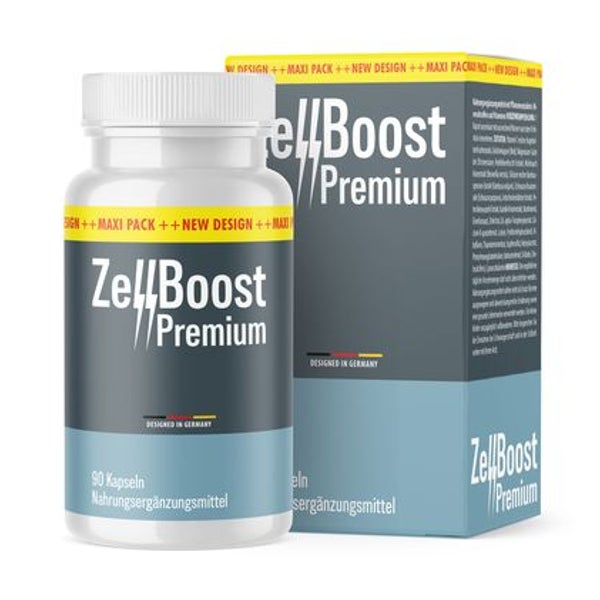 ZellBoost Premium Kapseln | mit Vitamin B, C & E 90 St