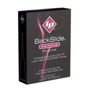 ID «BackSlide» Anal Formula, 4x8ml wasserfestes Gleitgel in Applikator-Tuben 32 ml
