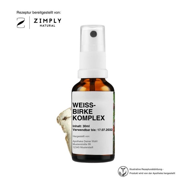 Zimply Natural WEIßBIRKE KOMPLEX - Pflanzbasierte Rezeptur 30 ml