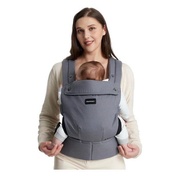 Momcozy Baby Trage - Leichte & Atmungsaktive Grau 1 St