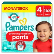 Pampers Baby Windeln Pants Größe 4 (9-15kg) Premium Protection 168 St