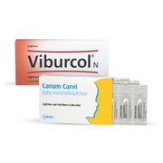 Produktabbildung: Viburcol N + Carum Carvi Kümmelzäpfchen 1 Set